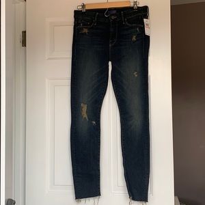 MOTHER LOOKER ANKLE FRAY